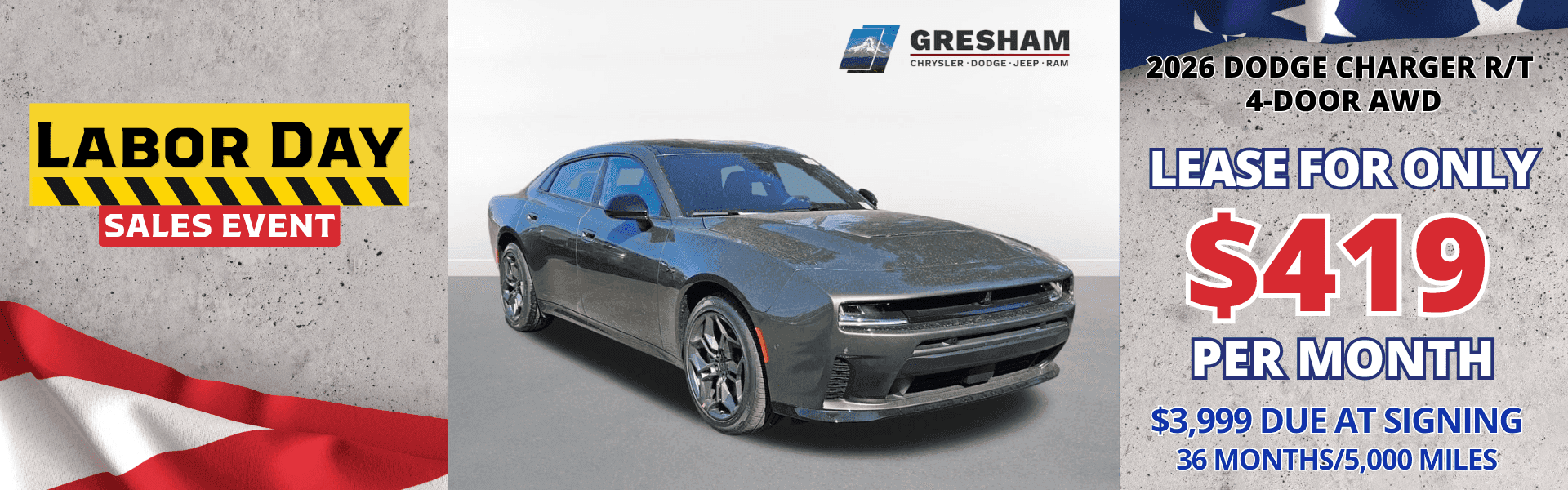 2026 Dodge Charger R/T Offer