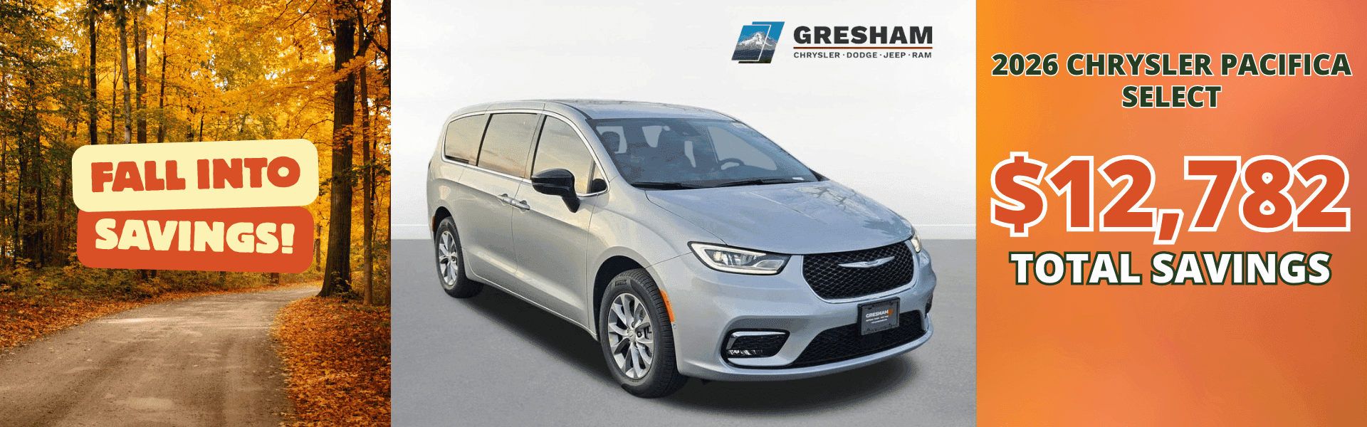 2026 Chrysler Pacifica Select offer