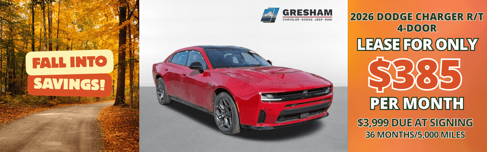2026 Dodge Charger R/T Offer