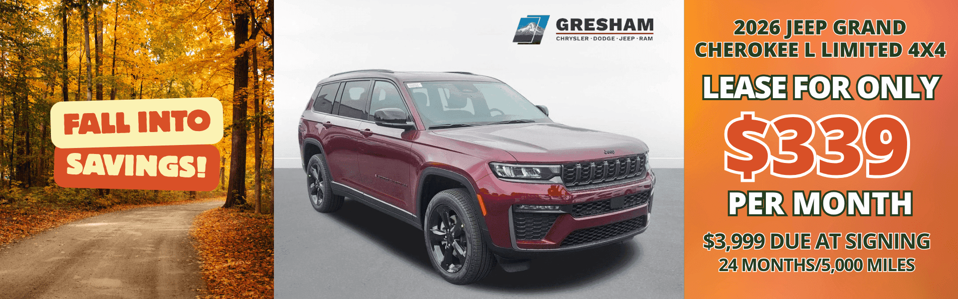 2026 Jeep Grand Cherokee L Limited Offer