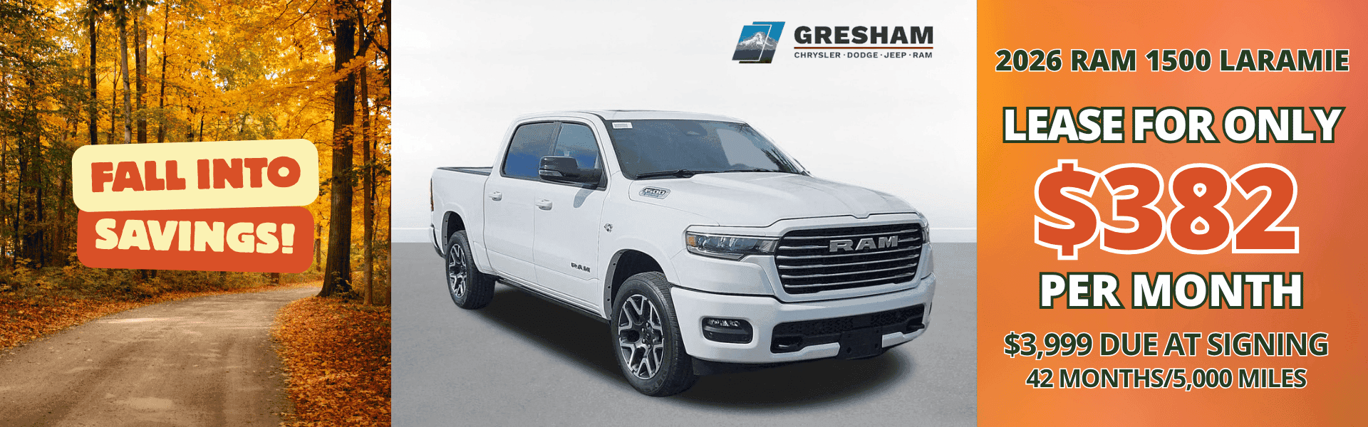 2026 Ram 1500 Laramie Offer