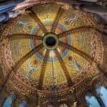 Ceiling in James A. Garfield Memorial in Cleveland, Ohio