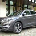 Hyundai Tuscon Parked on Street