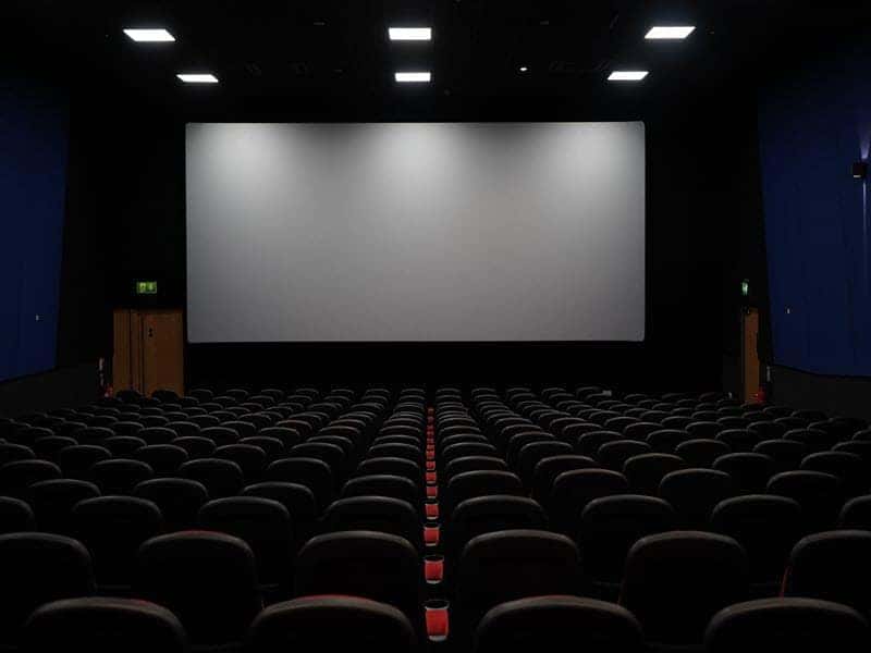 Empty Movie Theatre in Trenton, New Jersey