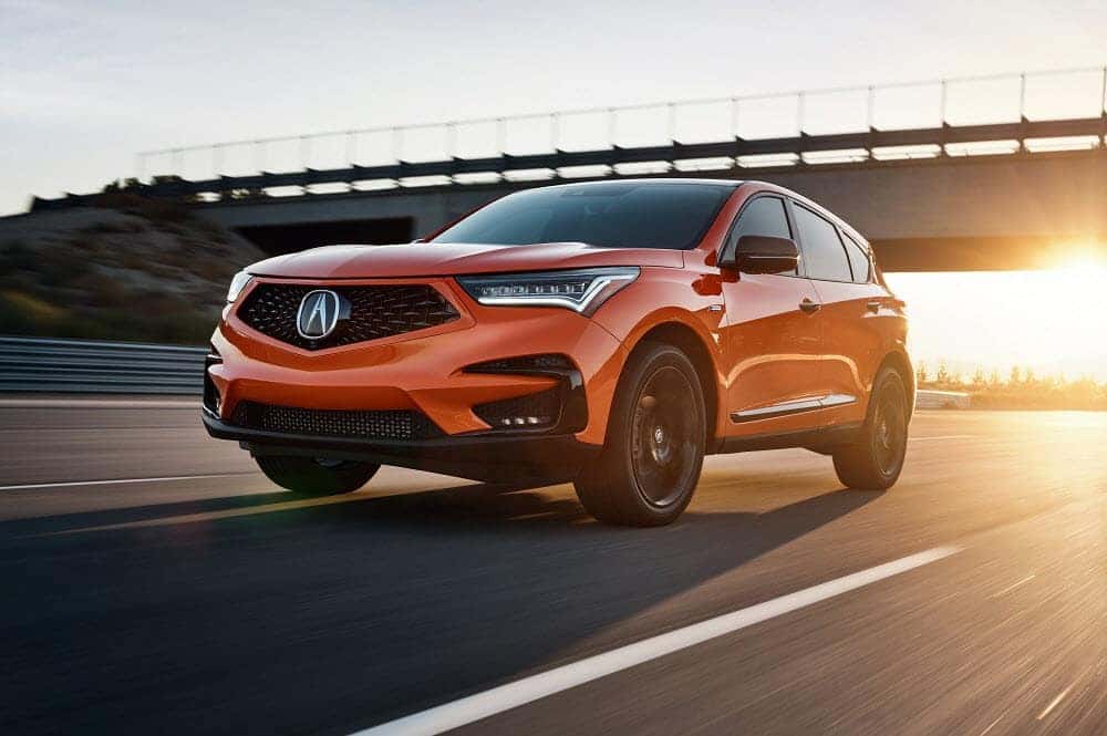 Acura RDX driving on highway