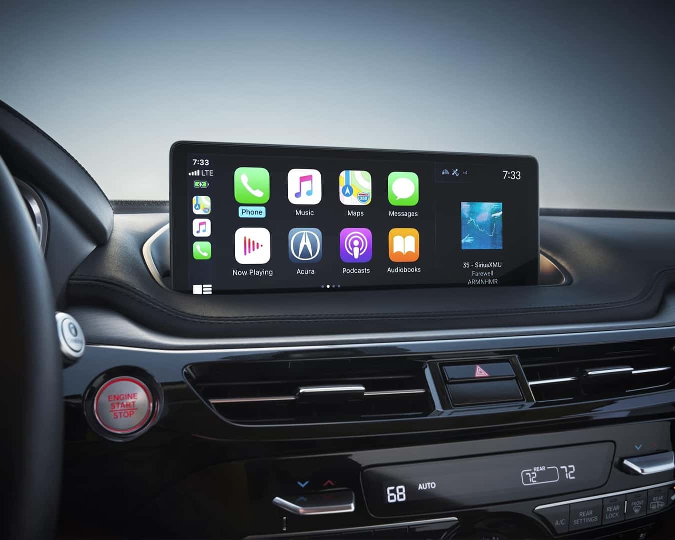 Acura MDX Interior Technology