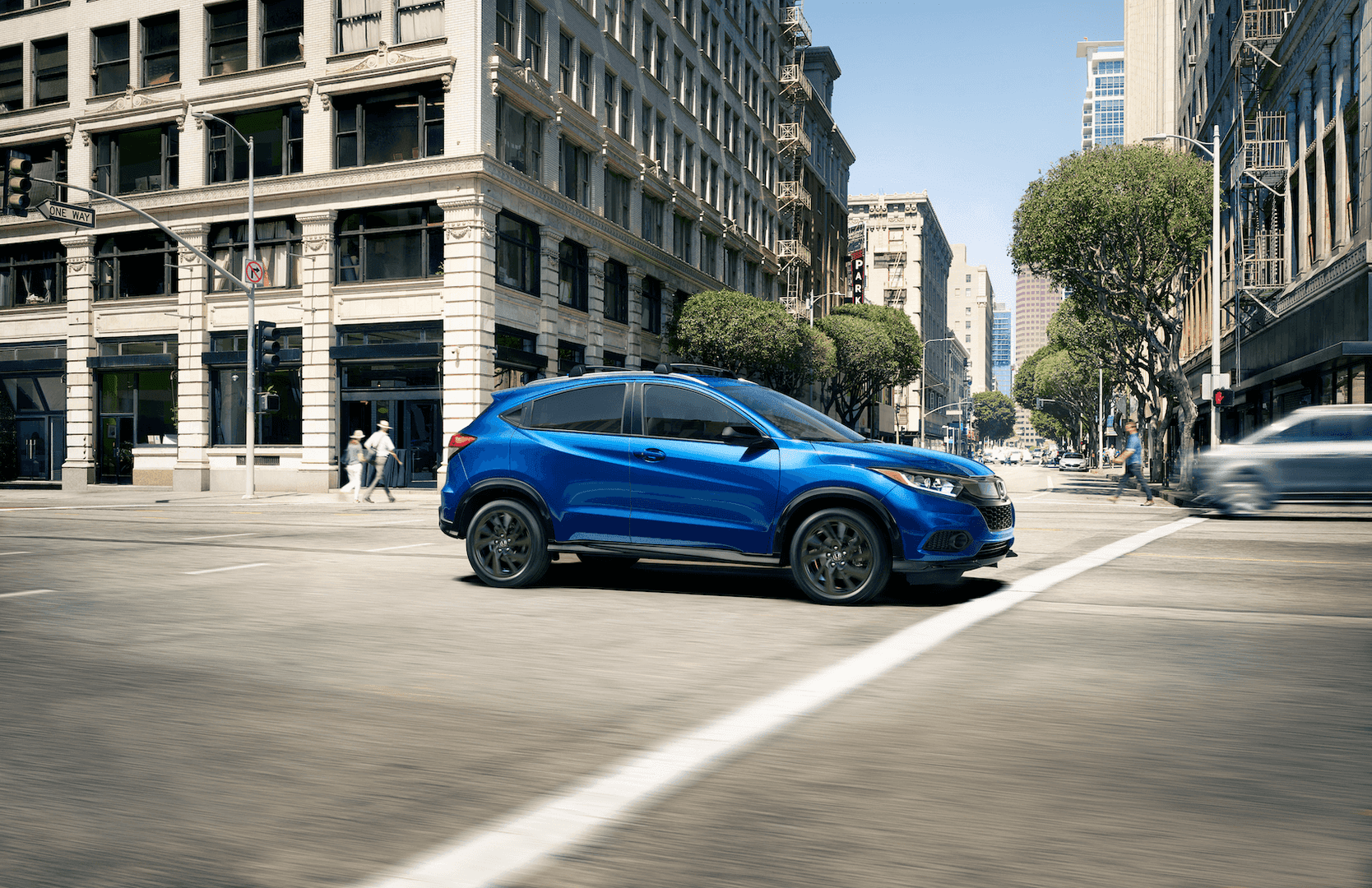 2021 Honda HR-V in blue