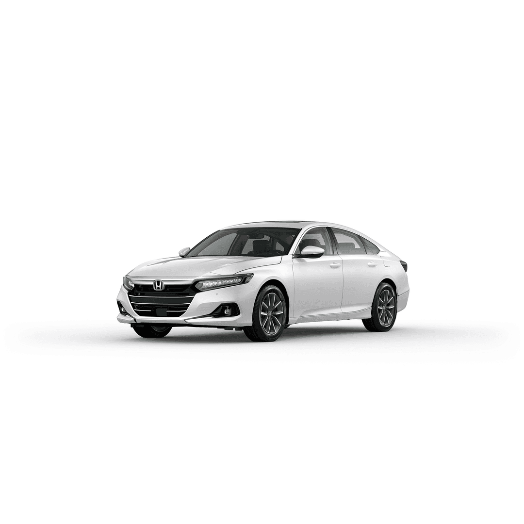 White Honda Accord