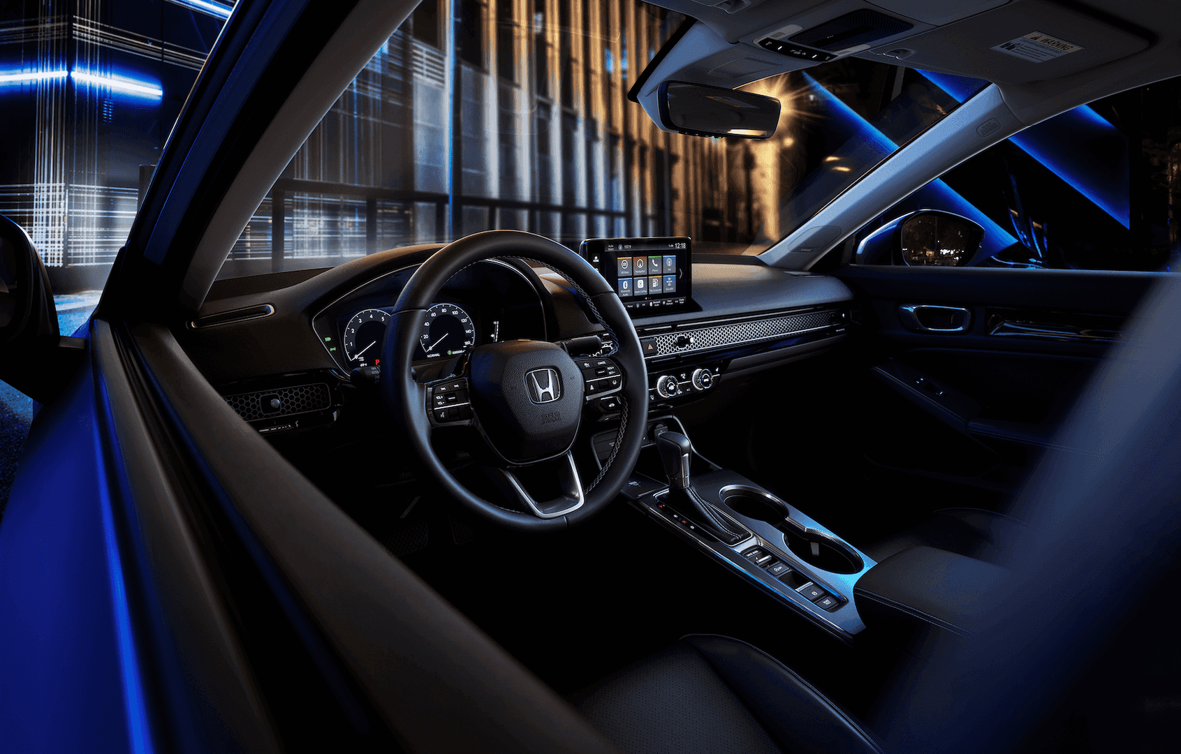 Interior of a Honda