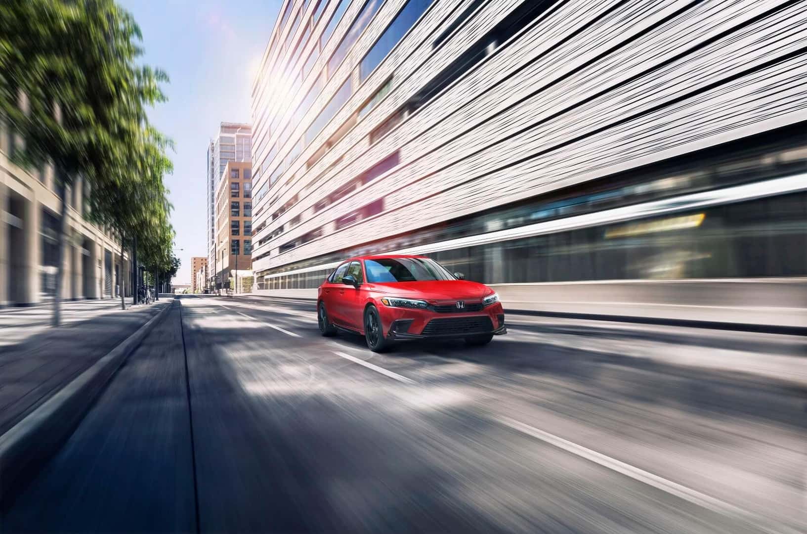 2022 Honda Civic in motion