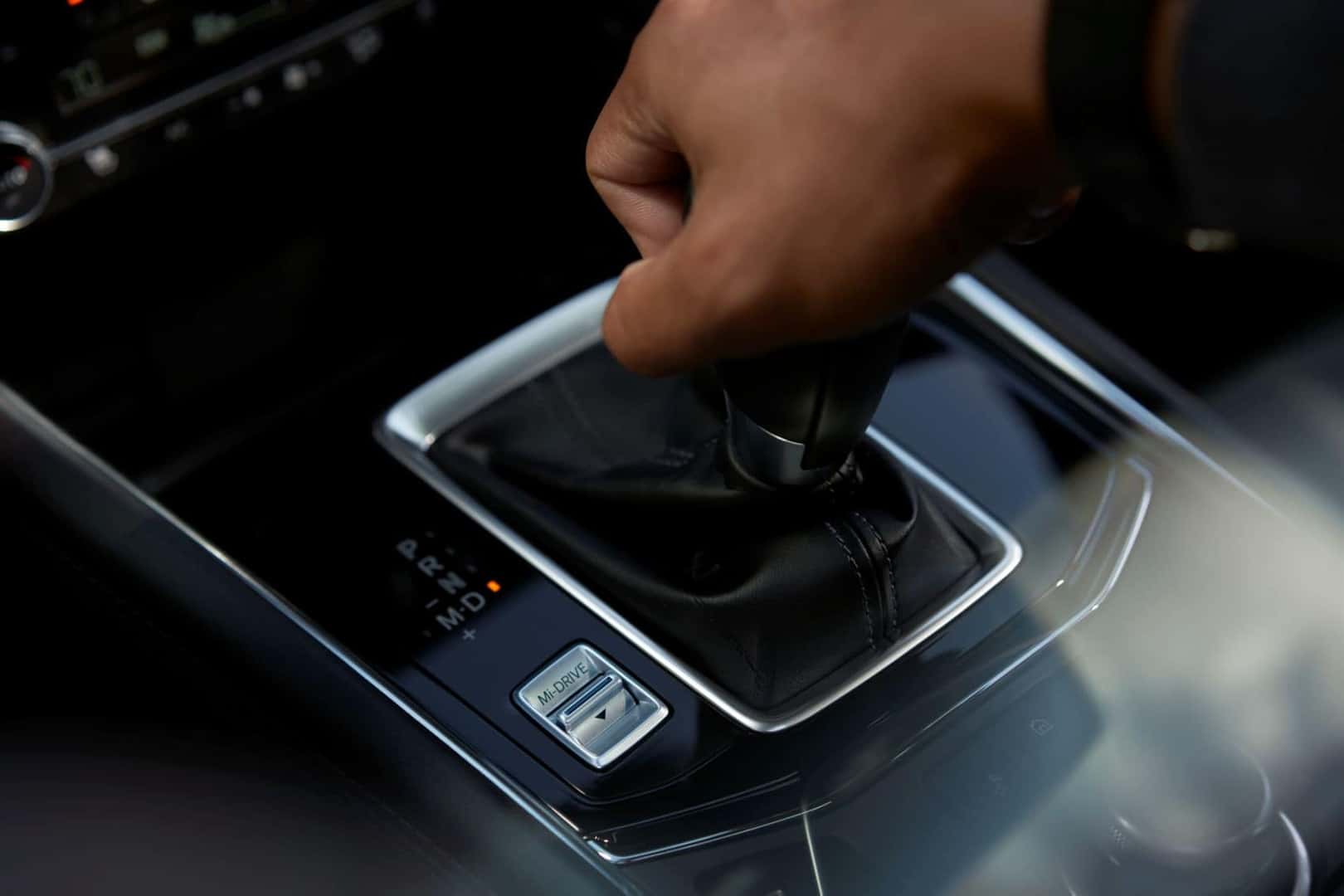 Shifter inside Mazda CX-5