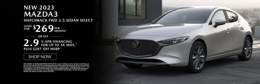 New 2023 Mazda3 Hatchback FWD 2.5 Sedan Select