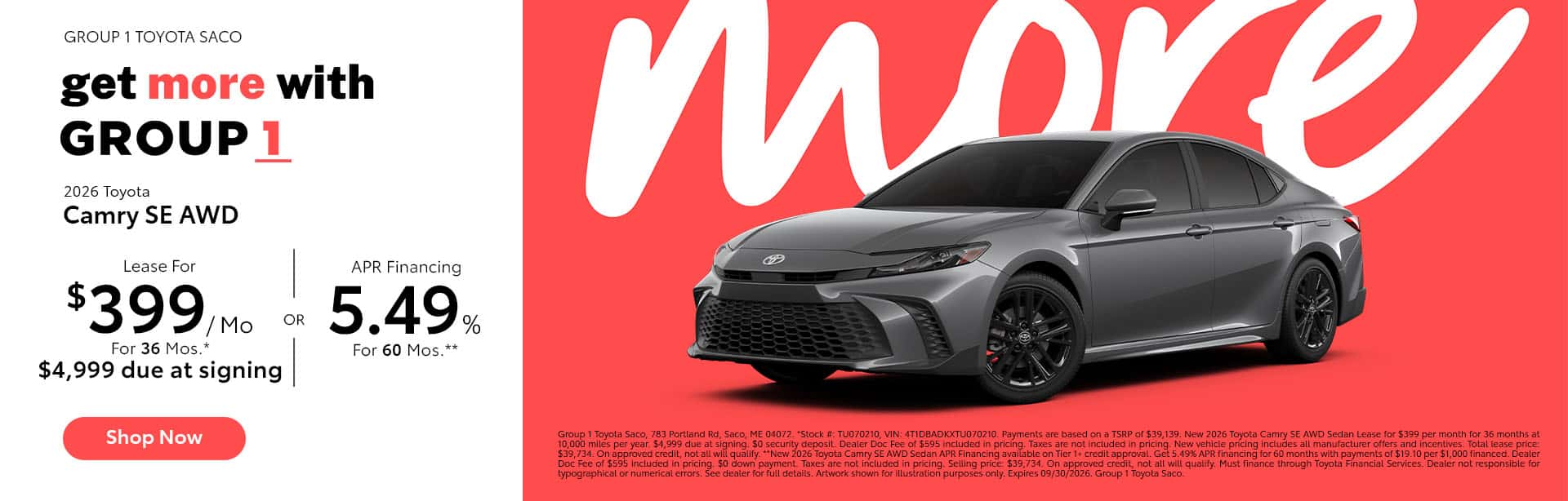 Camry SE