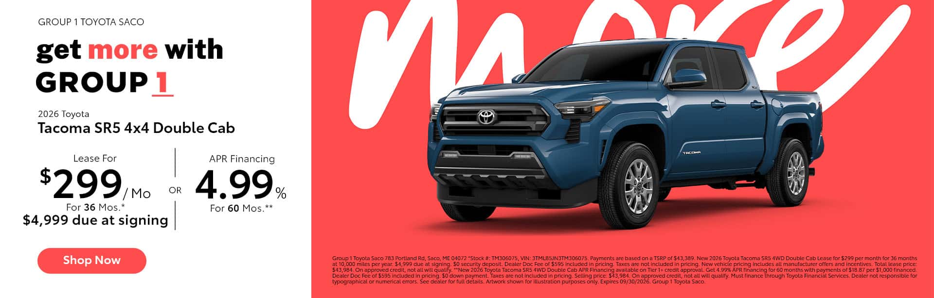 Tacoma SR5