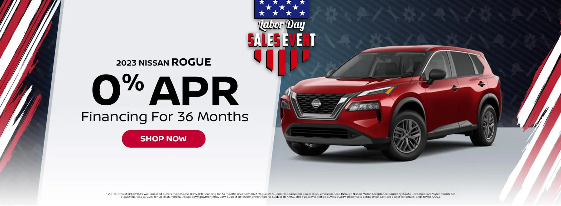 nissan rogue sales event