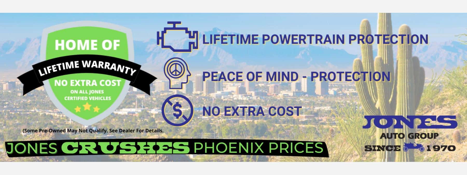 Jones Lifetime Powertrain Protection