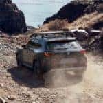 Mazda CX50 SUV Rocks Mountain Lake