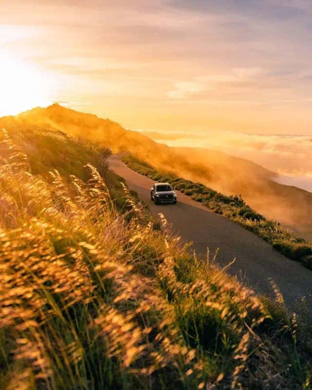 Gray Mazda Cx50 SUV Green Mountains Horizon