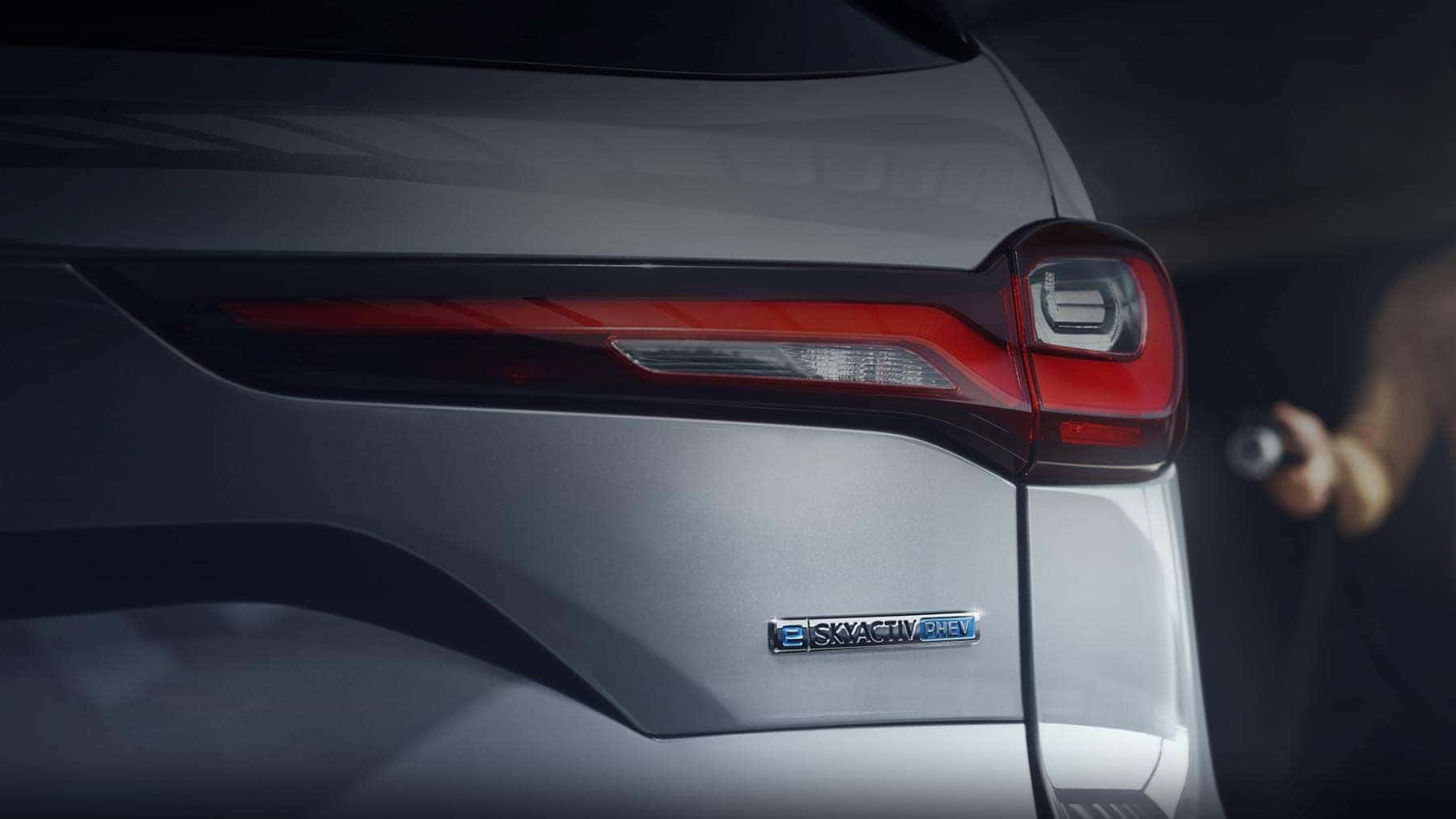 White Mazda CX-90 Hybrid SUV