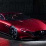 Red Mazda RX-Vision Sports Car