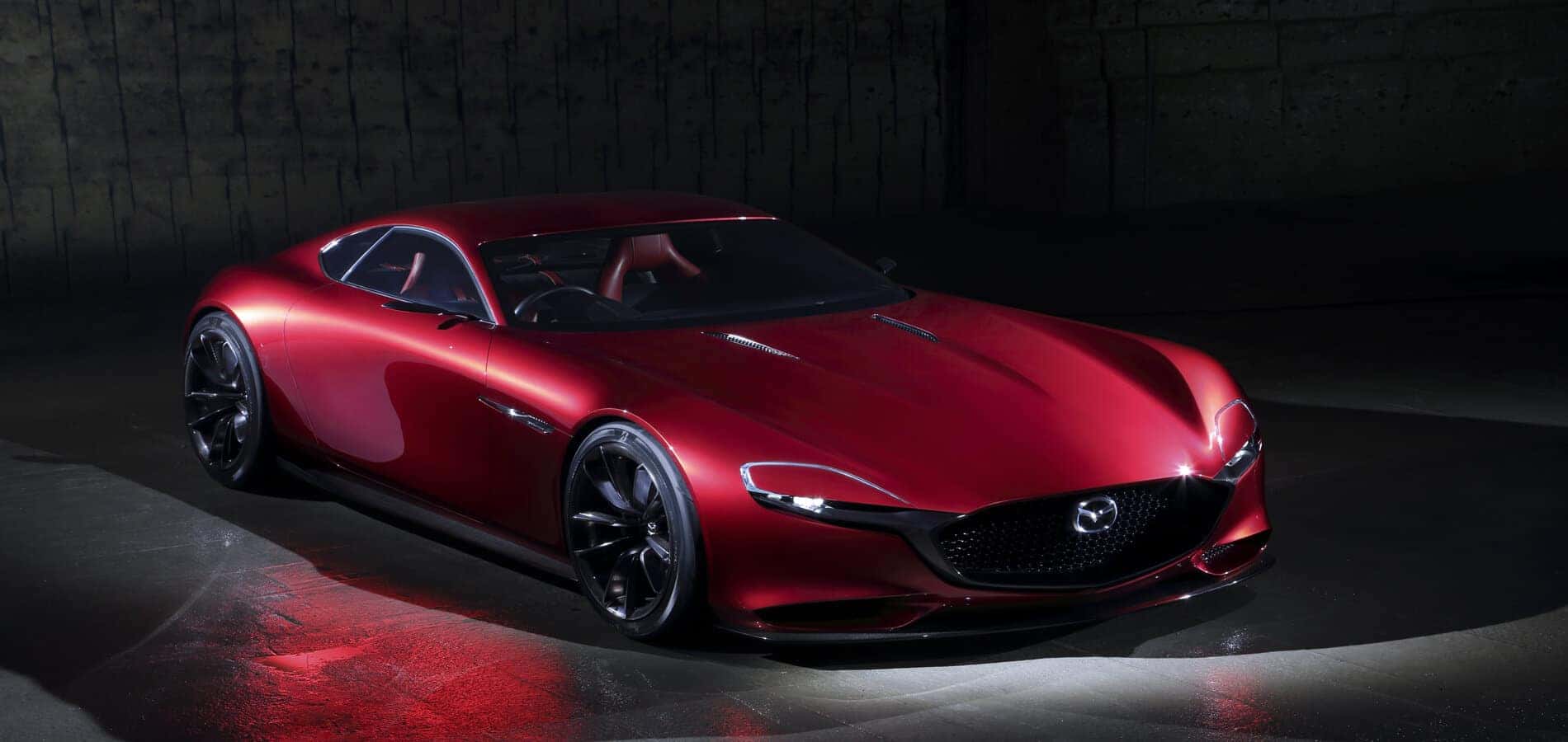 Red Mazda RX-Vision Sports Car
