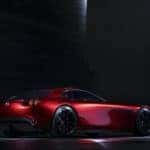 Red Mazda RX Vision Sports Car
