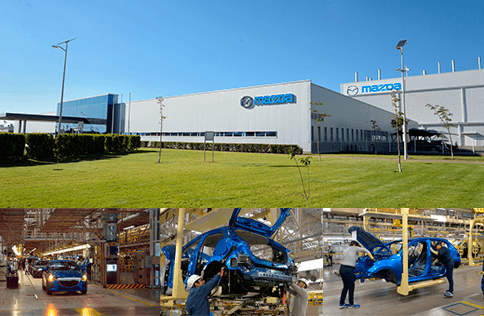 Mazda Mexico Factory Blue Mazda Vehicles