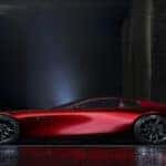 Red Mazda RX Vision Concept Sports Car