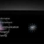 Black Mazda Infotainment Screen