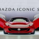 Red Mazda Iconic SP Sports Car