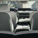 White Mazda SUV Interior