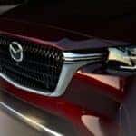 Red Burgundy Mazda SUV Front Bumper