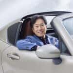 Green Mazda Sports Car Mazda CEO