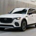 White Mazda CX-70 SUV