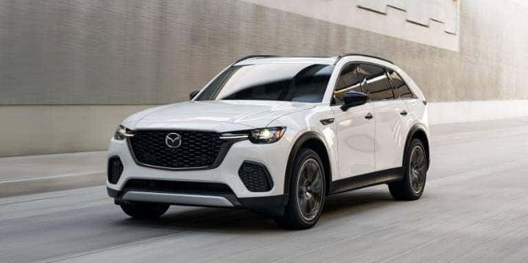 Black Mazda CX-70 SUV