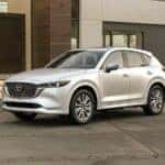 Silver Mazda CX-5 SUV Mansion