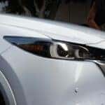 White Mazda CX-5 SUV Front Bumper