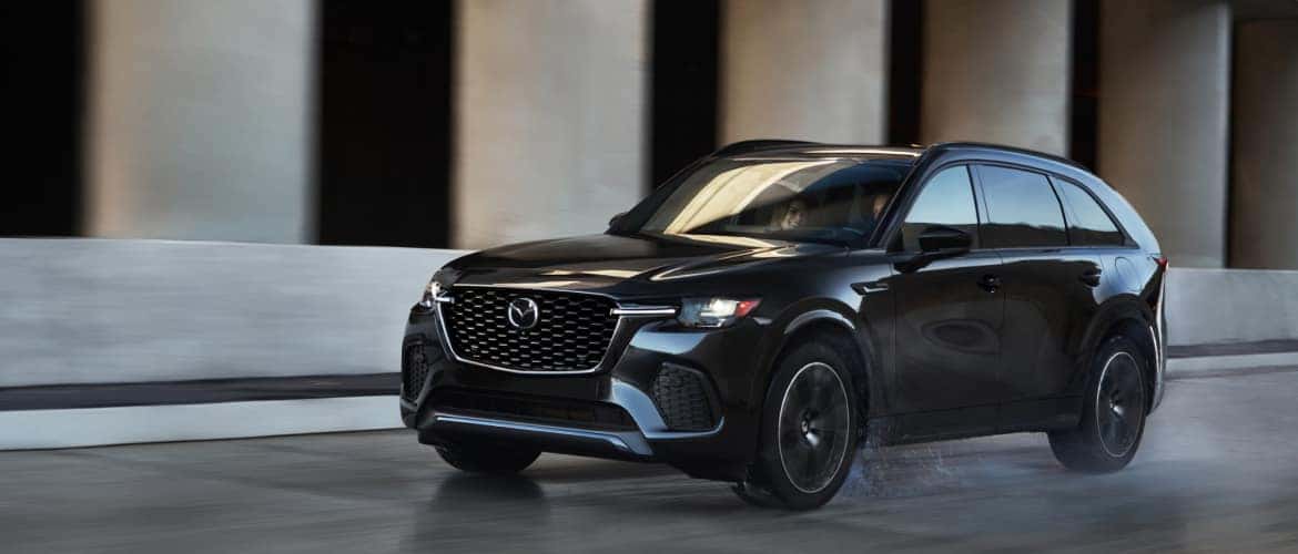 Black Mazda CX-70 SUV PHEV