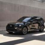 Black Mazda CX70 SUV