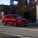 Red Mazda CX5 SUV