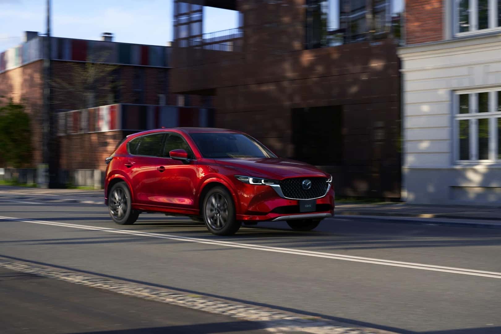 Red Mazda CX5 SUV