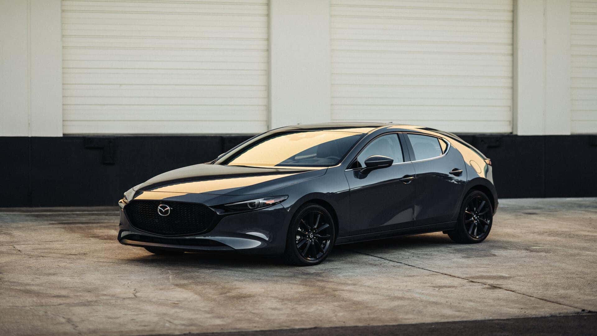 Gray MAzda3 Hatchback