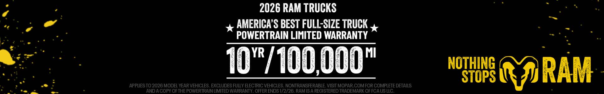 ram warranty, rams for sale near me
