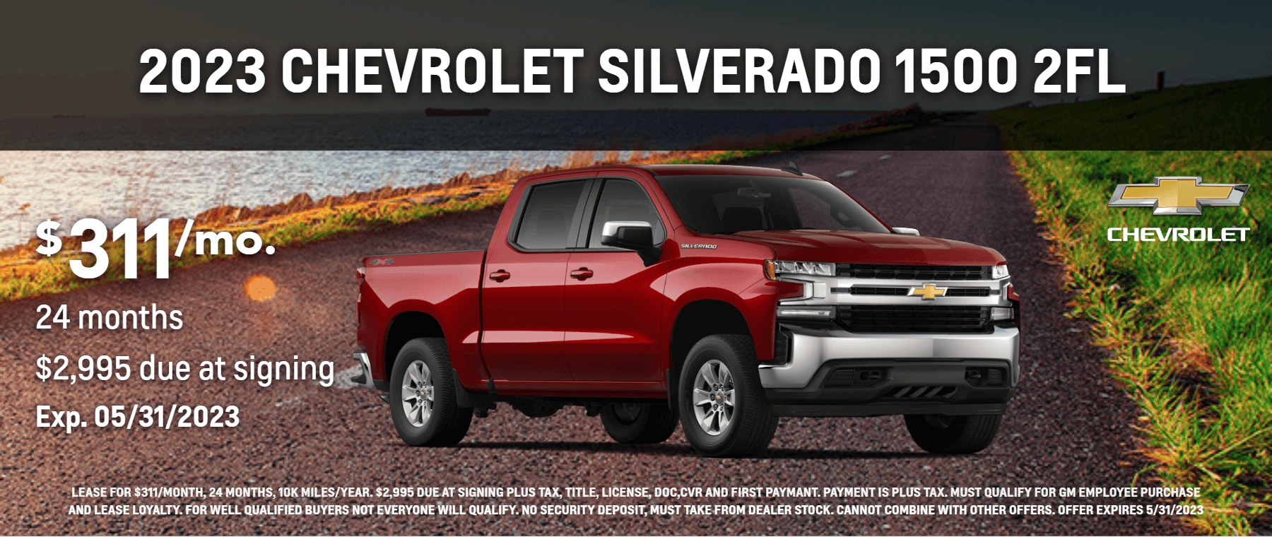 Lease The Chevrolet Silverado 1500 2FL