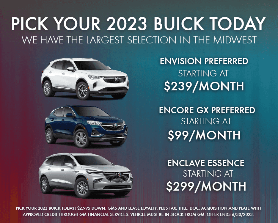 PICK YOUR 2023 BUICK TODAY