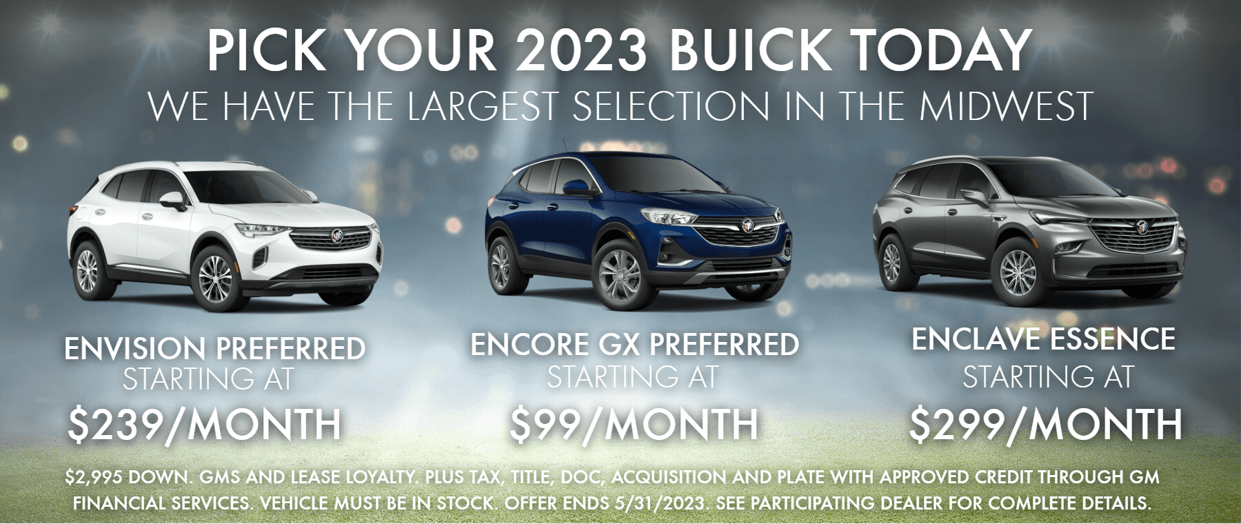 Pick Your Buick Today at LaFontaine Buick St Clair