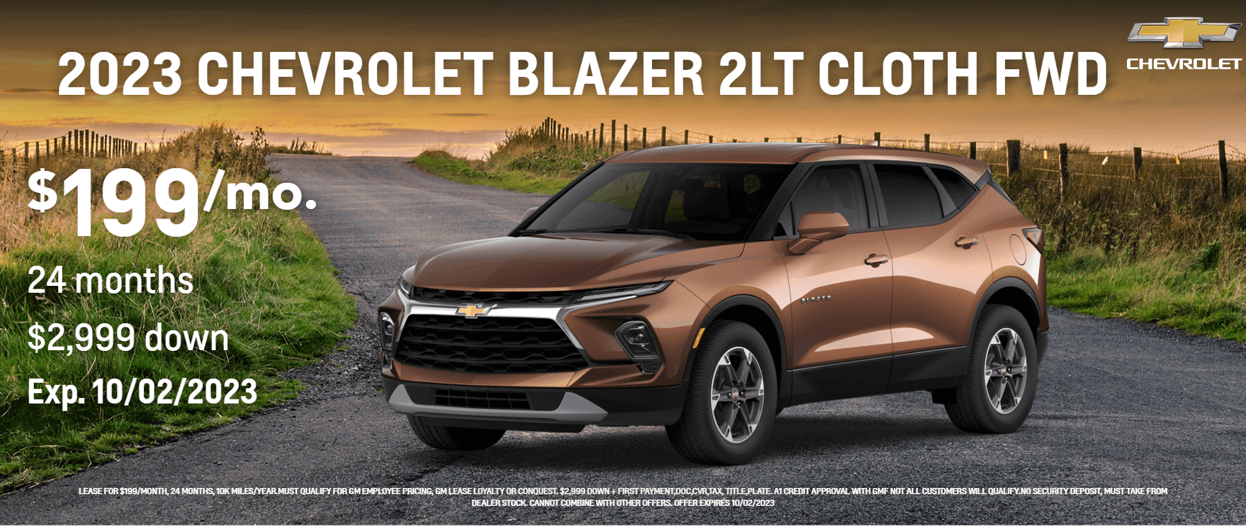 2023 Chevy Blazer 2LT Cloth FWD Banner