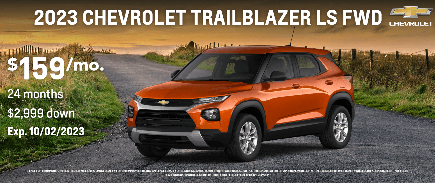 2023 Chevy Trailblazer LS FWD Banner