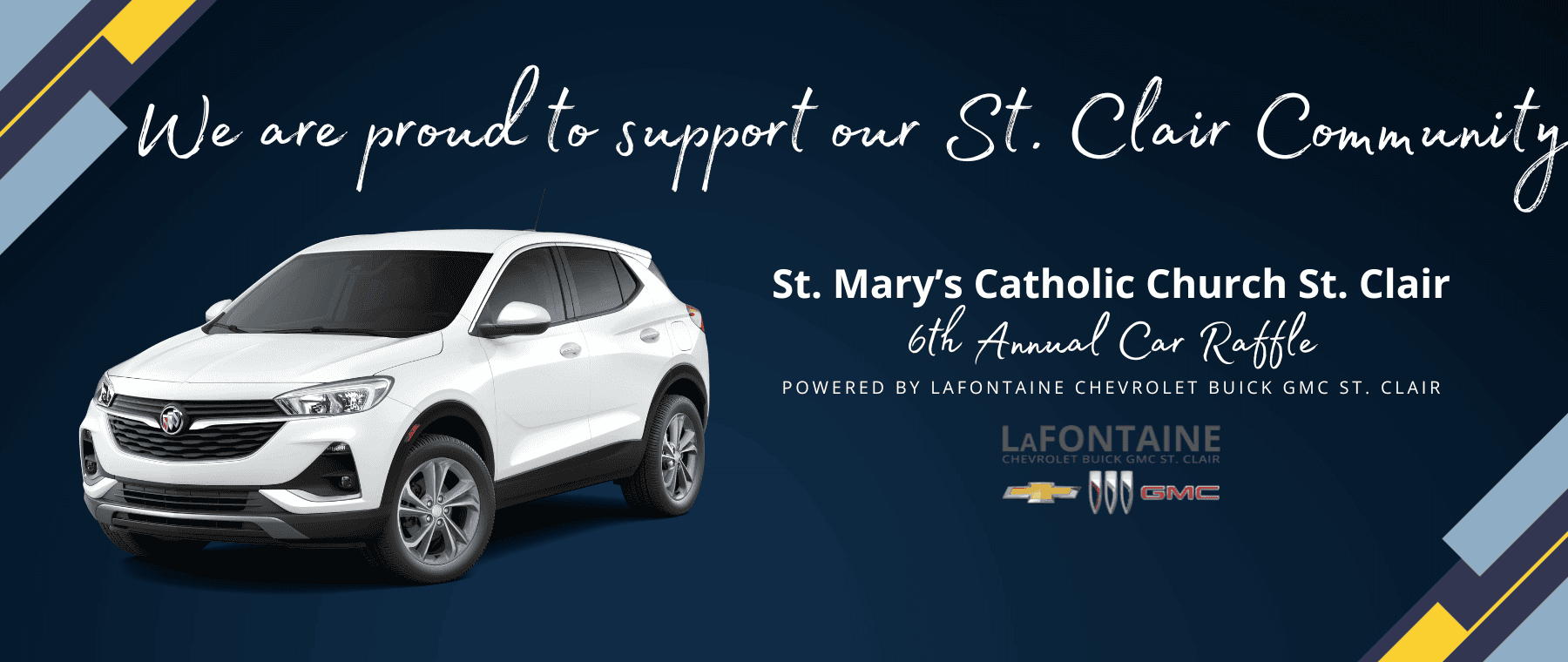 St Marys Raffle LaFontaine Chevrolet Buick GMC St. Clair
