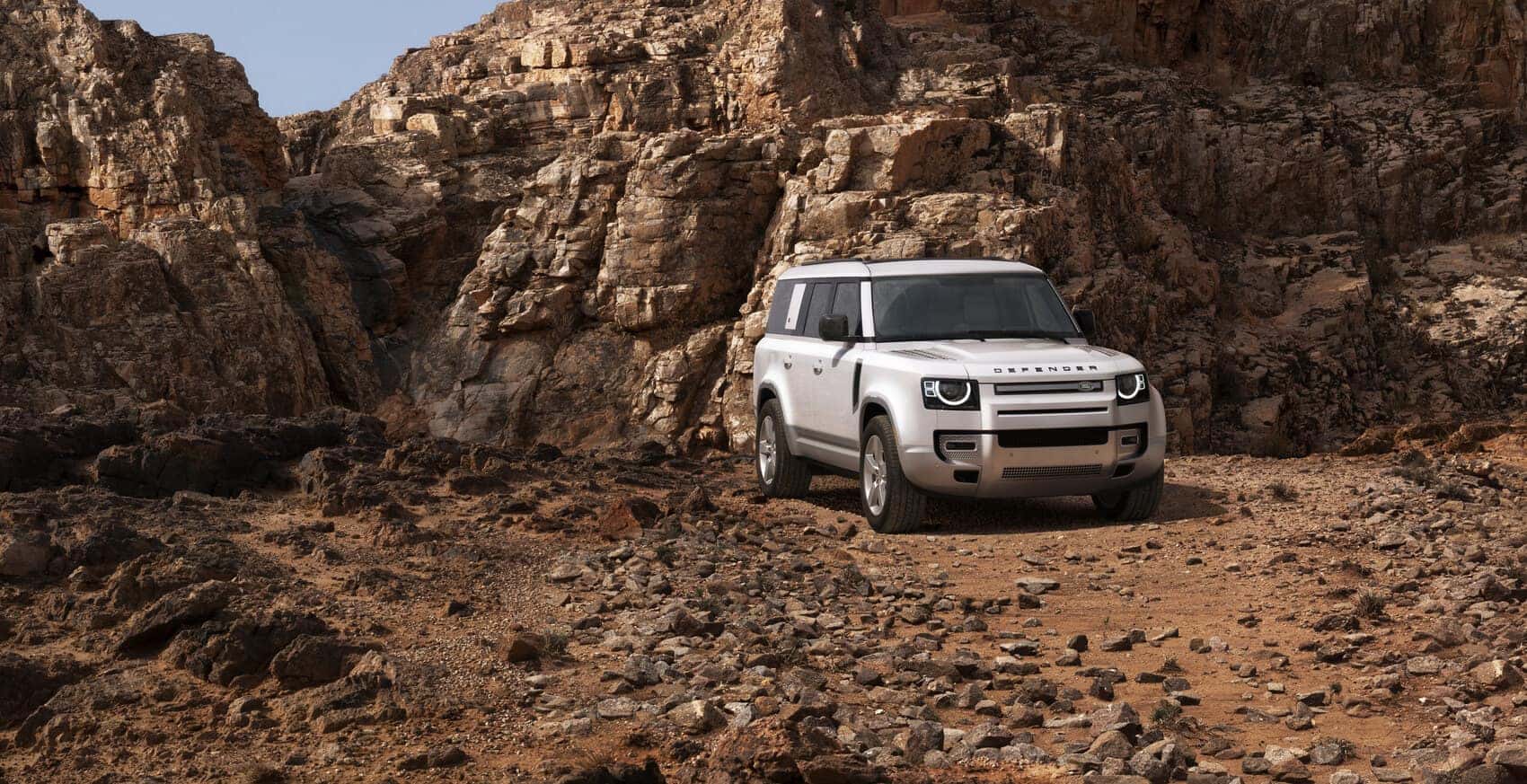 Defender out on the rocks